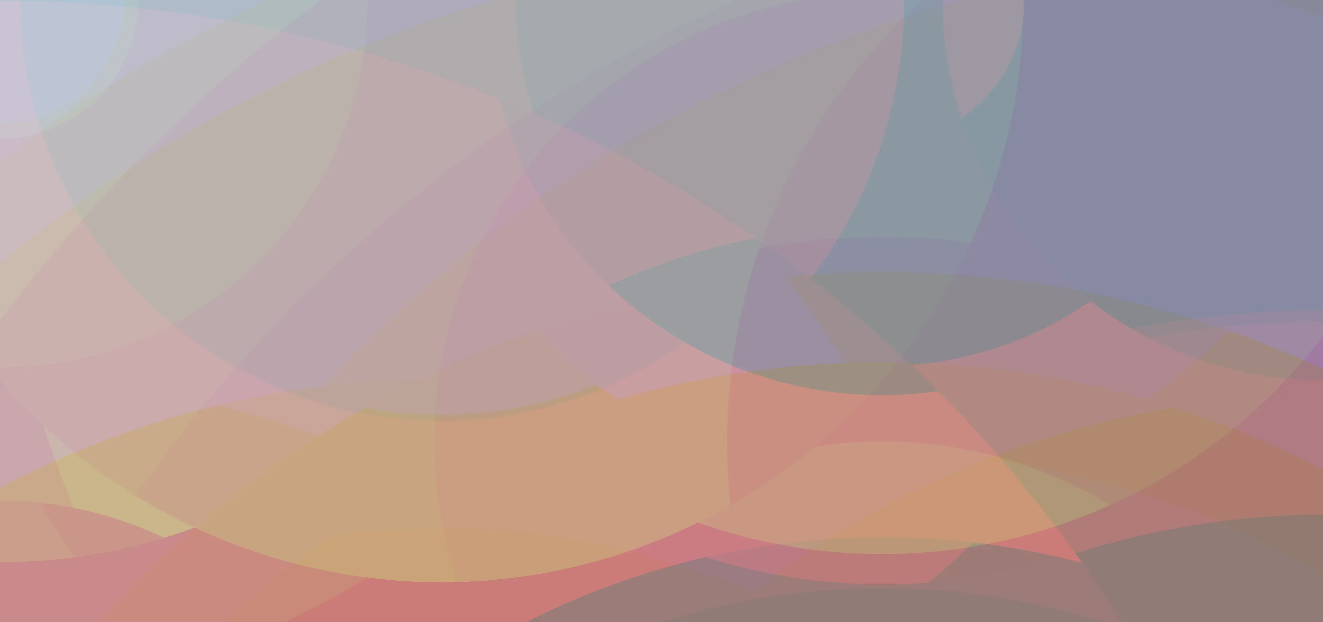 Abstract picture with sunset colors in geometric style