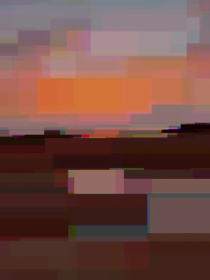 Abstract, rectangular version of the beach sunset photo